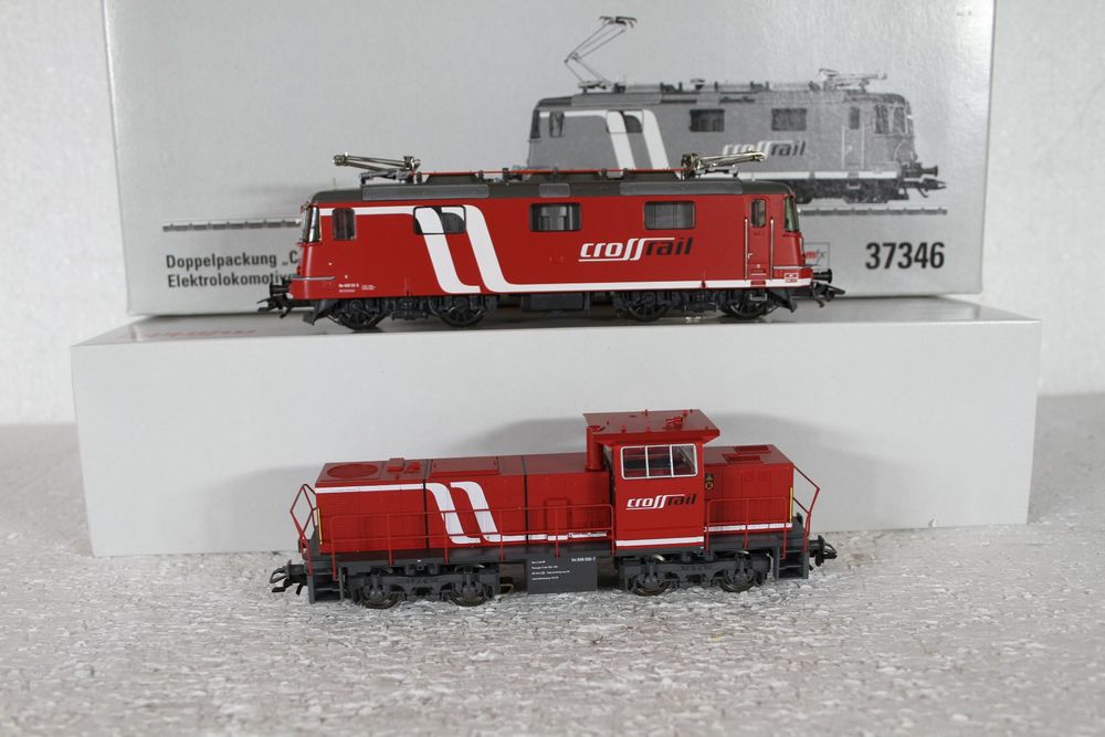Märklin 37346 Crossrail SBB Doppelpackung mfx H0 (Gebraucht) in Triesen ...
