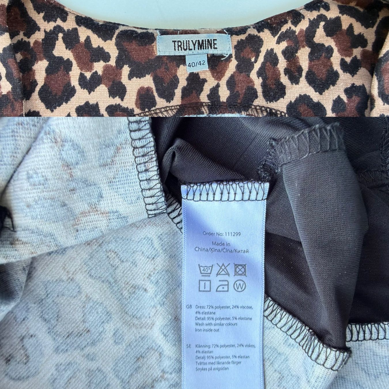 Vestiti: Robe sans manches imprimé léopard – Usato da Thônex venduto da Suisse.Shopping 8