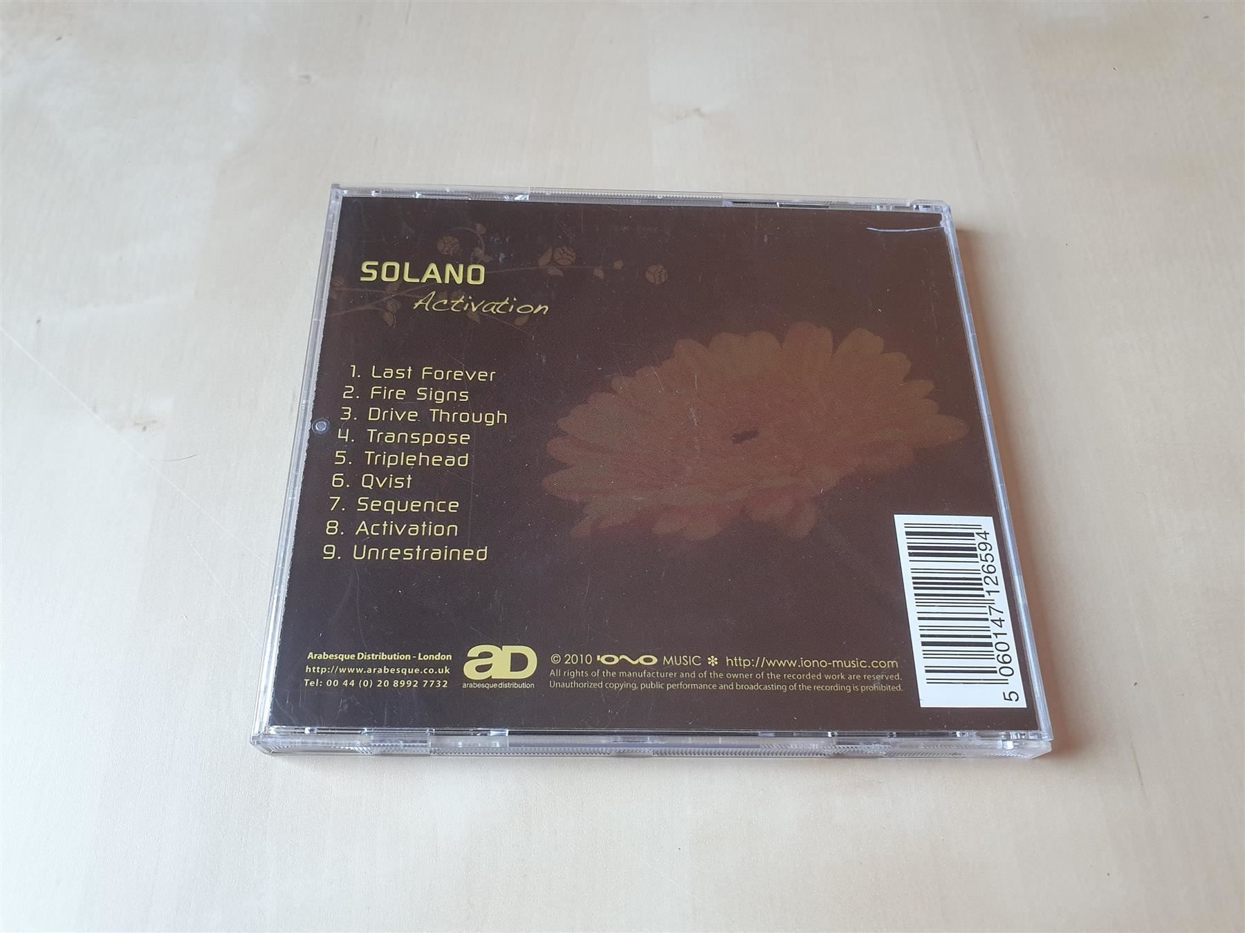 CDs: Solano Activation – D'occasion à Stansstad par collectorsshop 1
