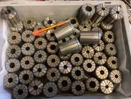 56 Spannzangen F 467E von Ø10-20mm, Drehen Fräsen etc.