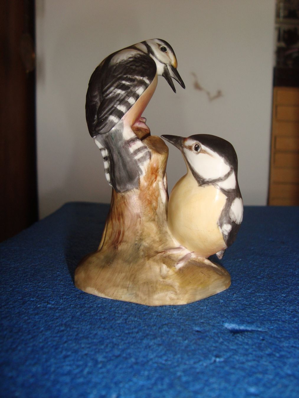 Statuette: Englische Keramik 2 Buntspechte – Usato da Vordemwald venduto da tinumesser 2