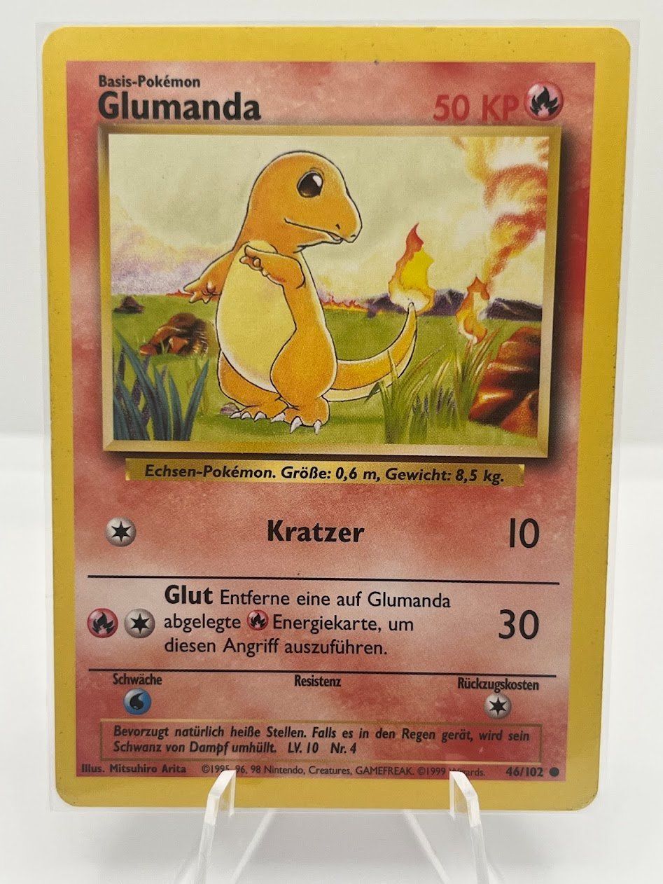 Pokémon Carte collezionabili: Pokemon Karte - Glumanda Baseset DE – Usato da schaan venduto da Schokoloco
