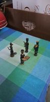 Vintage Miniaturfiguren, Metall, 4 Musikanten, Rarität