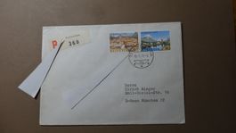 VALZEINE / GR  R-Brief  R-Zettel + PLZ alt !! 15.7.77  44