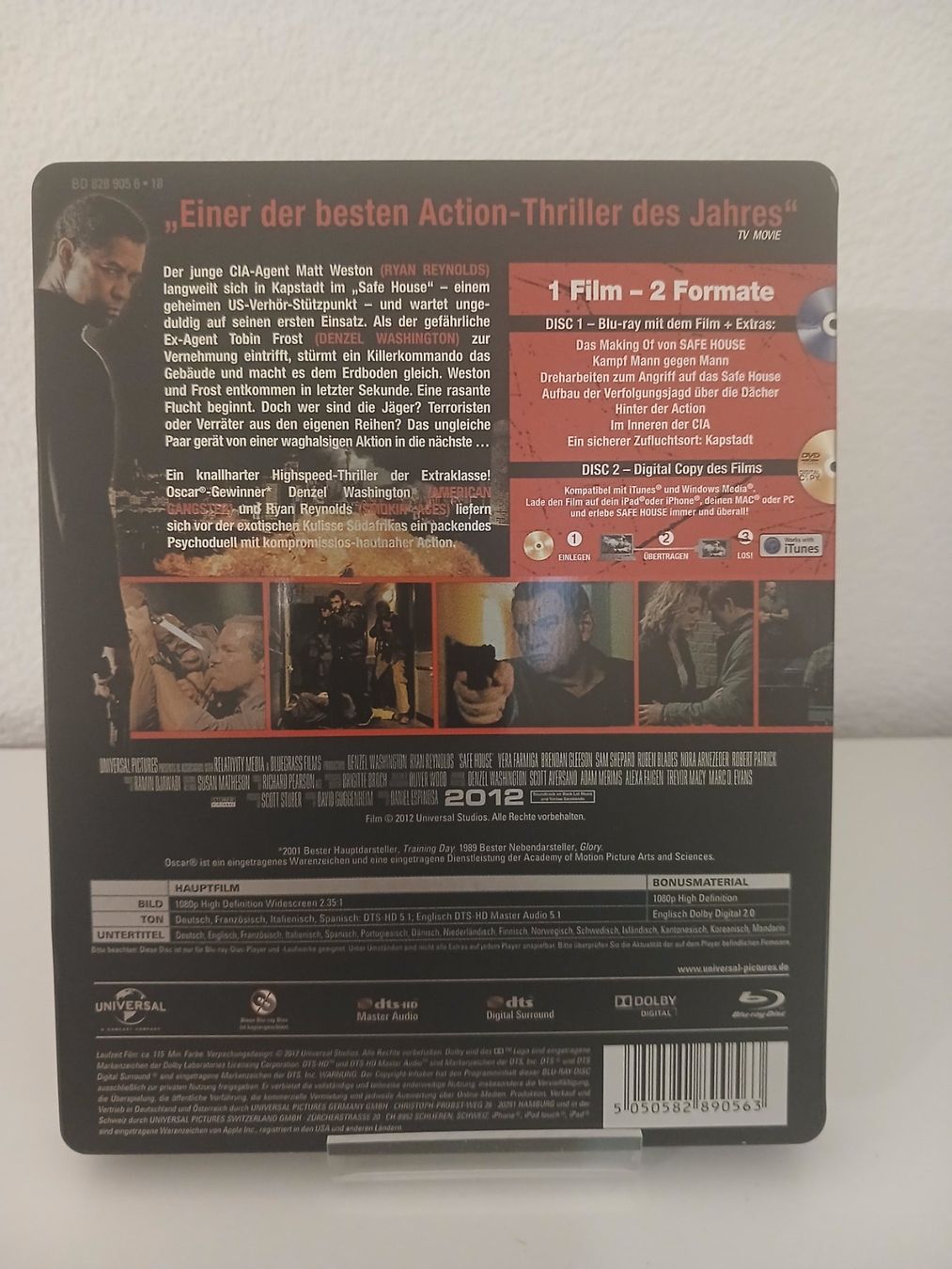 Tous les DVDs: Safe House/Bluray Steelbook – D'occasion à St. Margrethen SG par SamusAran 1