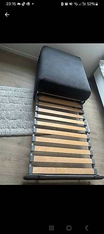 Letti: 2 Pouf Bett mit echtem Bettgestell Neuwertig – Usato da Aarau venduto da Aboudx