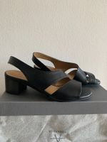 AQUATALIA: OVP - Neue chice schwarze Leder-Sandale, 37