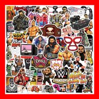 Wrestling Stickerset Stickerbomb WWF WWE Hulk John Cena Set2