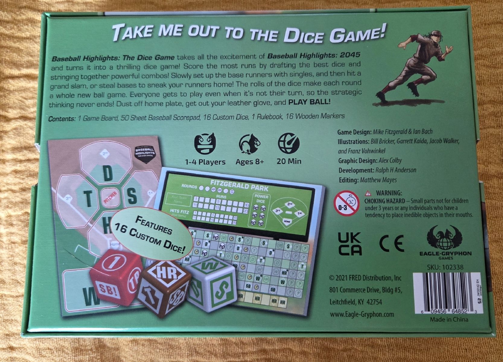 Jeux: Baseball highlights dice game (engl.) – Neuf (Voir description) à Brugg AG par jade16 1