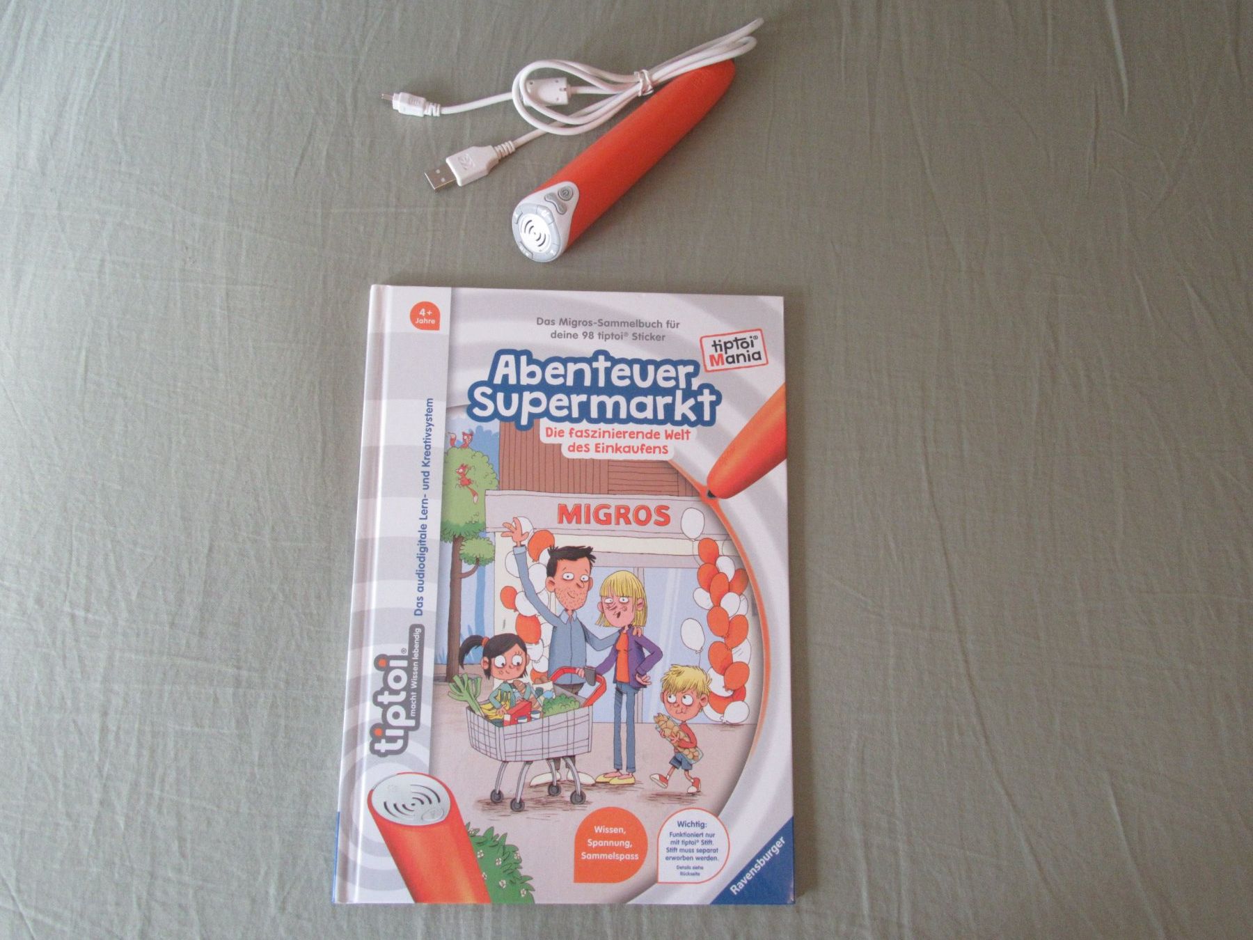 Livres: Tiptoi Abenteuer Supermarkt & Stift, Sticker komplett – D'occasion à Bern par Mariana7