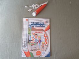 Tiptoi Abenteuer Supermarkt & Stift, Sticker komplett