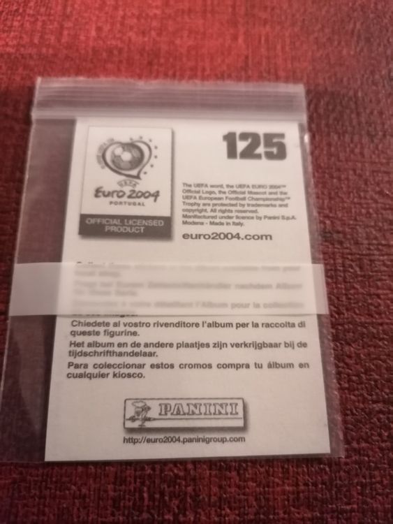 Panini Cartes à collectionner: Panini EM 2004 Paul SCHOLES Nr. 125 – D'occasion à Balsthal par roh_dt72 1