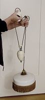 Deckenlampe mit Umlenkrolle