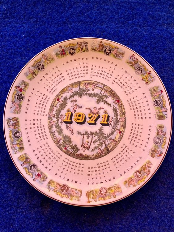 Wedgwood KalenderTeller Kaufen auf Ricardo