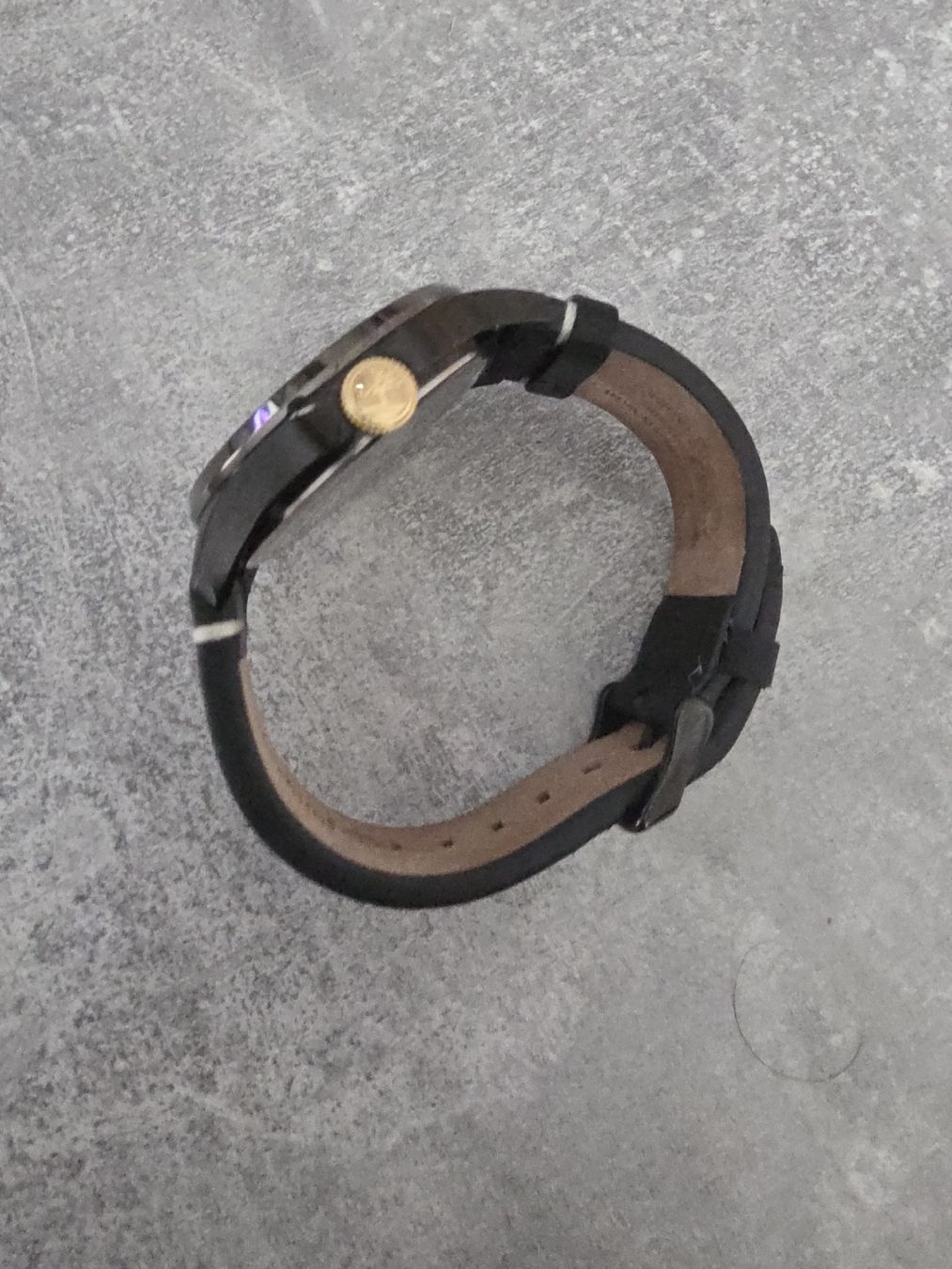 Timberland Orologi: Timberland Watch, Black Leather Strap, Great Condition! – Nuovo (secondo la descrizione) da Willisau venduto da Rodriguesp71 1