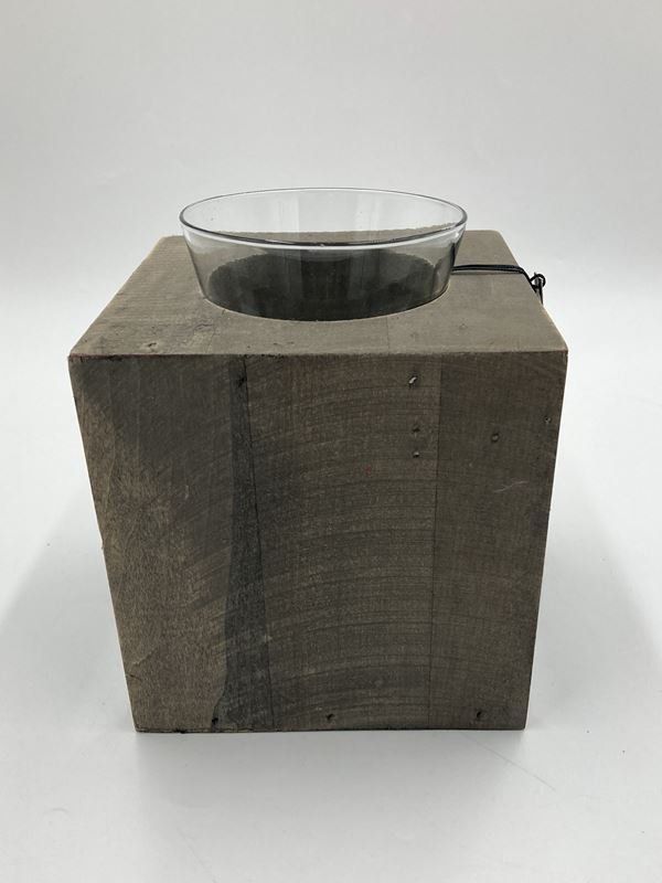 Vasi & Recipienti: RENÉ BELEHRADEK | Vase | 2er-Set | Holz/Glas – Nuovo (secondo la descrizione) da Wittenbach venduto da Restwert_St-Gallen 2