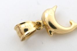 Goldanhänger Delphin 14 Karat (585 GOLD) Anhänger aus Gold