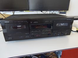 Dual Cassette Deck Yamaha KX-W421 schwarz