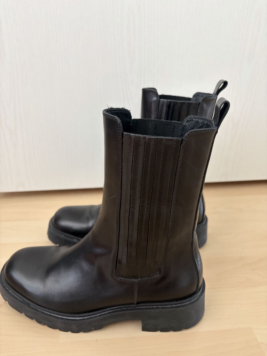 Scarpe da donna: Ferretti Leder Stiefeln, neu, Grösse 39 – Nuovo (secondo la descrizione) da Zürich venduto da Ricarda044 4