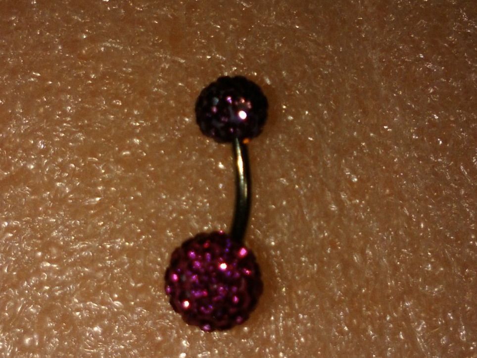 Gioielli per piercing: bauchnabel piercing,,mit echt kristall,,lela farbe – Nuovo (secondo la descrizione) da Basel venduto da bijoutrie_4 2