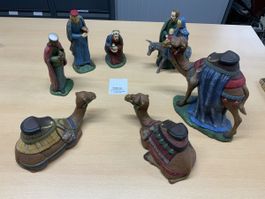 Krippenfiguren Lernstatt Känguruh Malix 7 Figuren Set