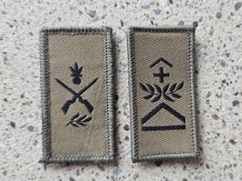 Oberwachtmeister Set Infanterie mit klett ***