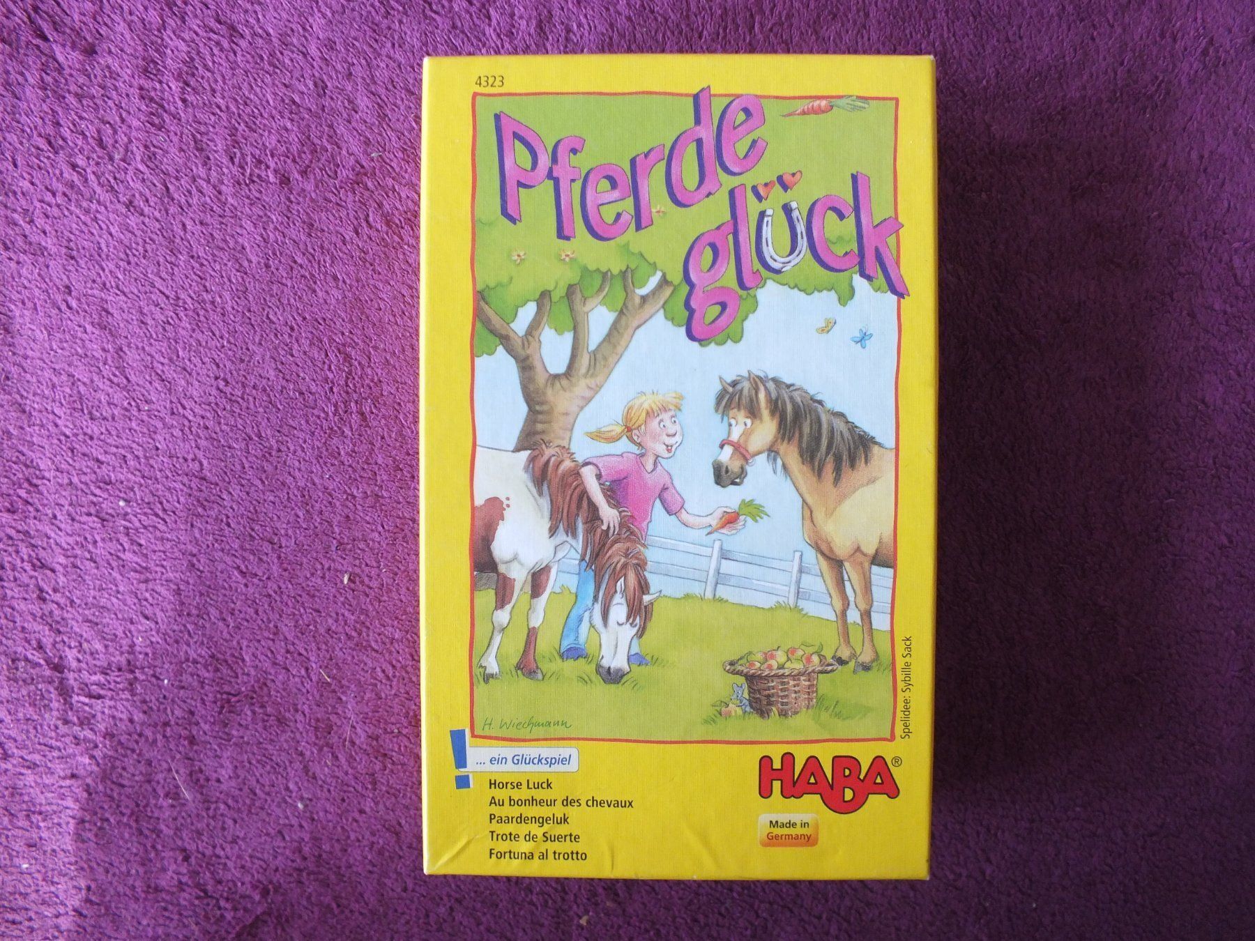 Haba Giochi: HABA Spiel - Pferdeglück – Usato da Müllheim Dorf venduto da Seeeule01
