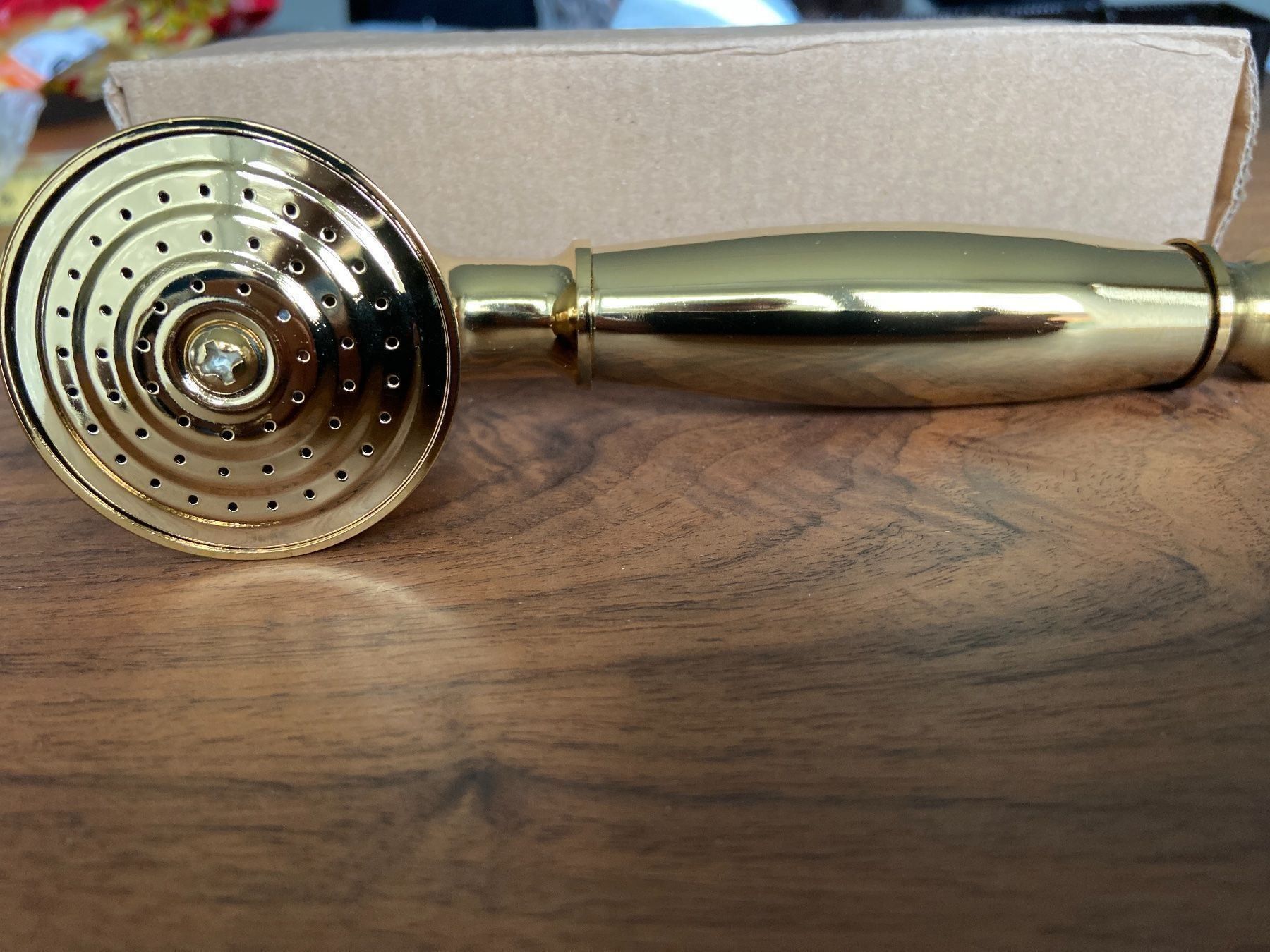 Soffioni doccia: Duschbrause GOLD Nostalgie  NEU !1 Pcs. – Nuovo e nell'imballaggio originale da Seon venduto da Aaargauer01 2