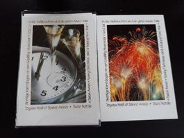 5 schõne  Weihnachtskarten Neu!