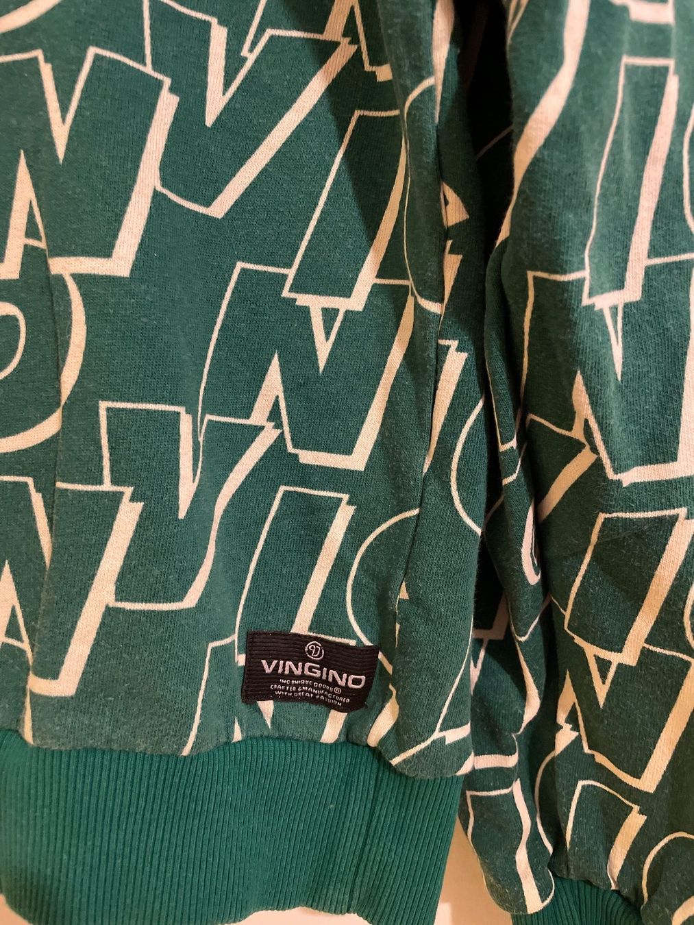 Vingino Maglioni & Felpe: Dunkelgrüner VINGINO Denim Pullover Gr. 164 – Usato da Frasnacht venduto da GracyStore 1