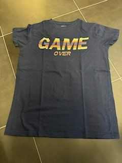 T-Shirt dunkelblau 164