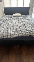 Boxspring Bett schwarz Grösse 160x200cm guter Zustand