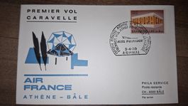Air France Athene - Bale 03.04.1970