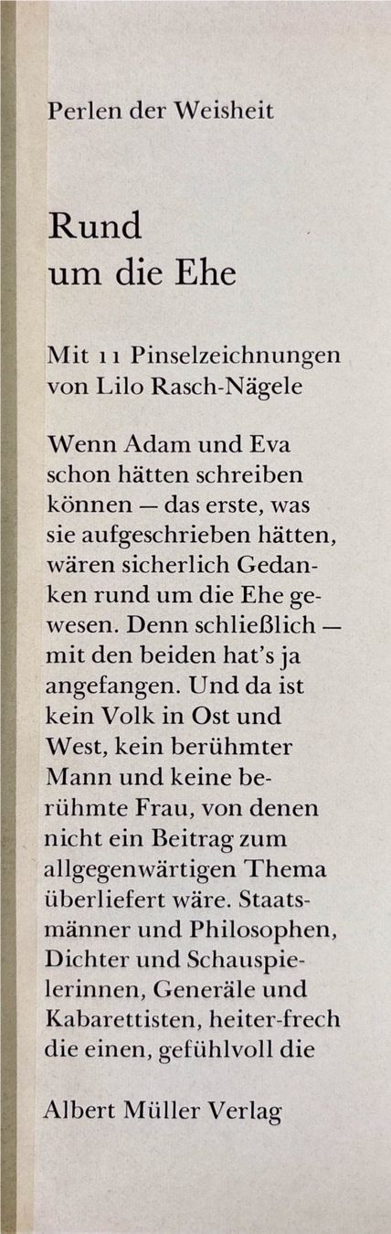 Libri: Perlen der Weisheit - Rund um die Ehe – Usato da Sarnen venduto da Livres 1
