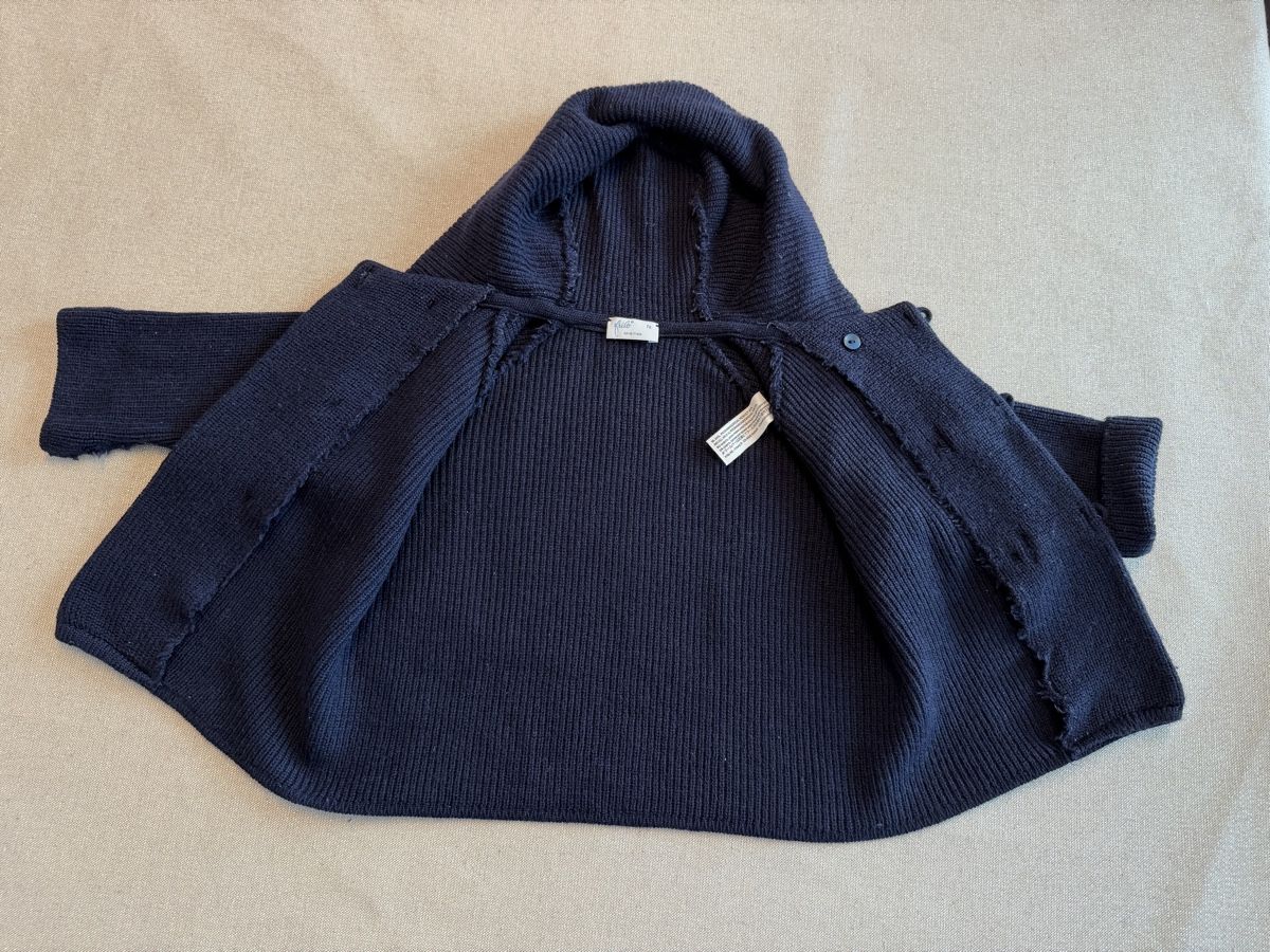 Giacche & Cappotti: Frilo Wolljacke Gr. 74 in dunkelblau – Usato da Hettlingen venduto da SaMiViJu 1