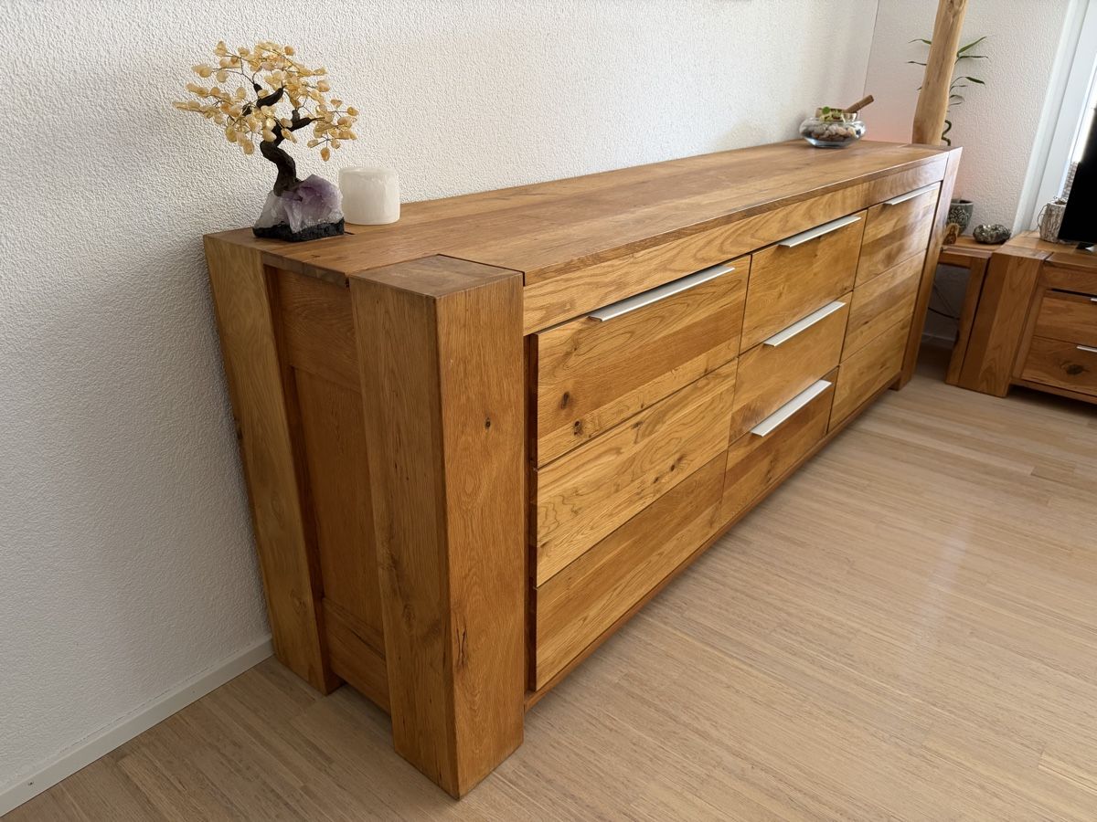 Cassettiere: Sideboard Eiche massiv – Usato da Männedorf venduto da SlaveM 1