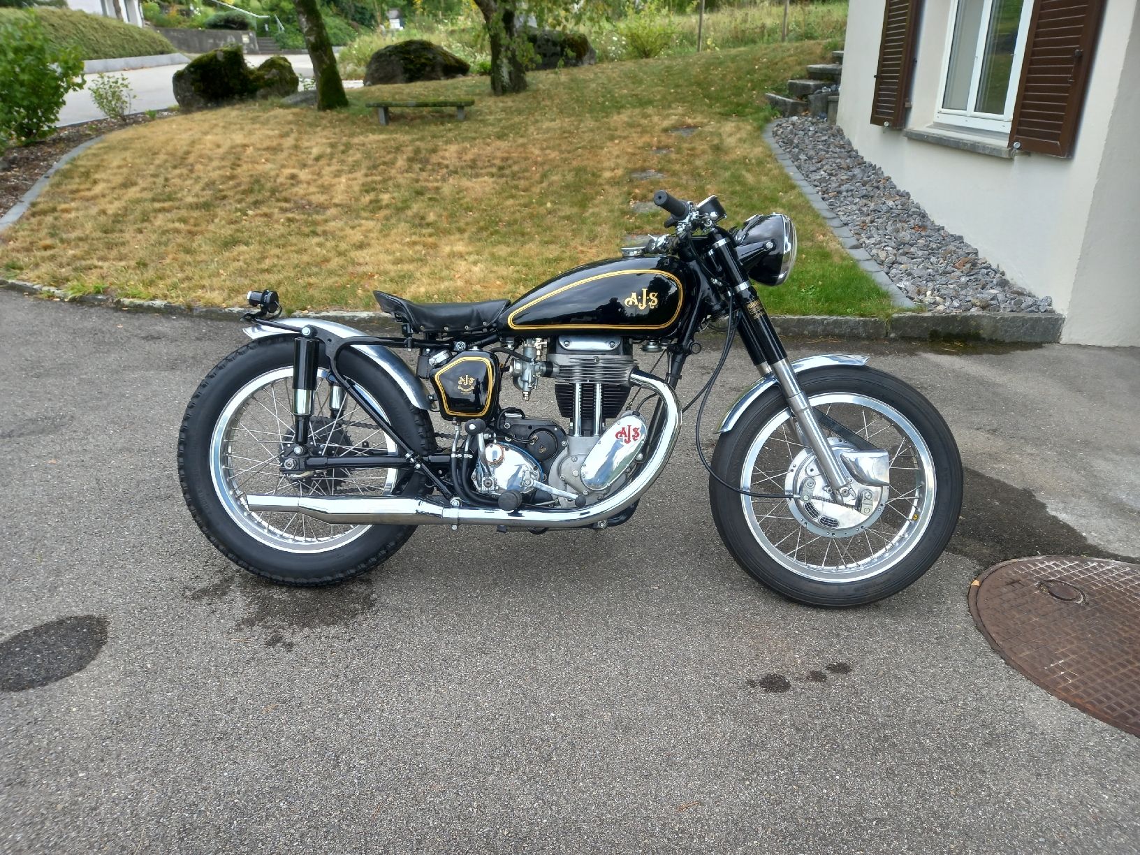 AJS 18S Oldtimer Motorrad Cafe Racer (Gebraucht) in Oberneunforn für ...