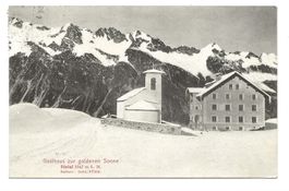 Fextal (GR) Gasthaus zur goldenen Sonne - Kapelle - 1912