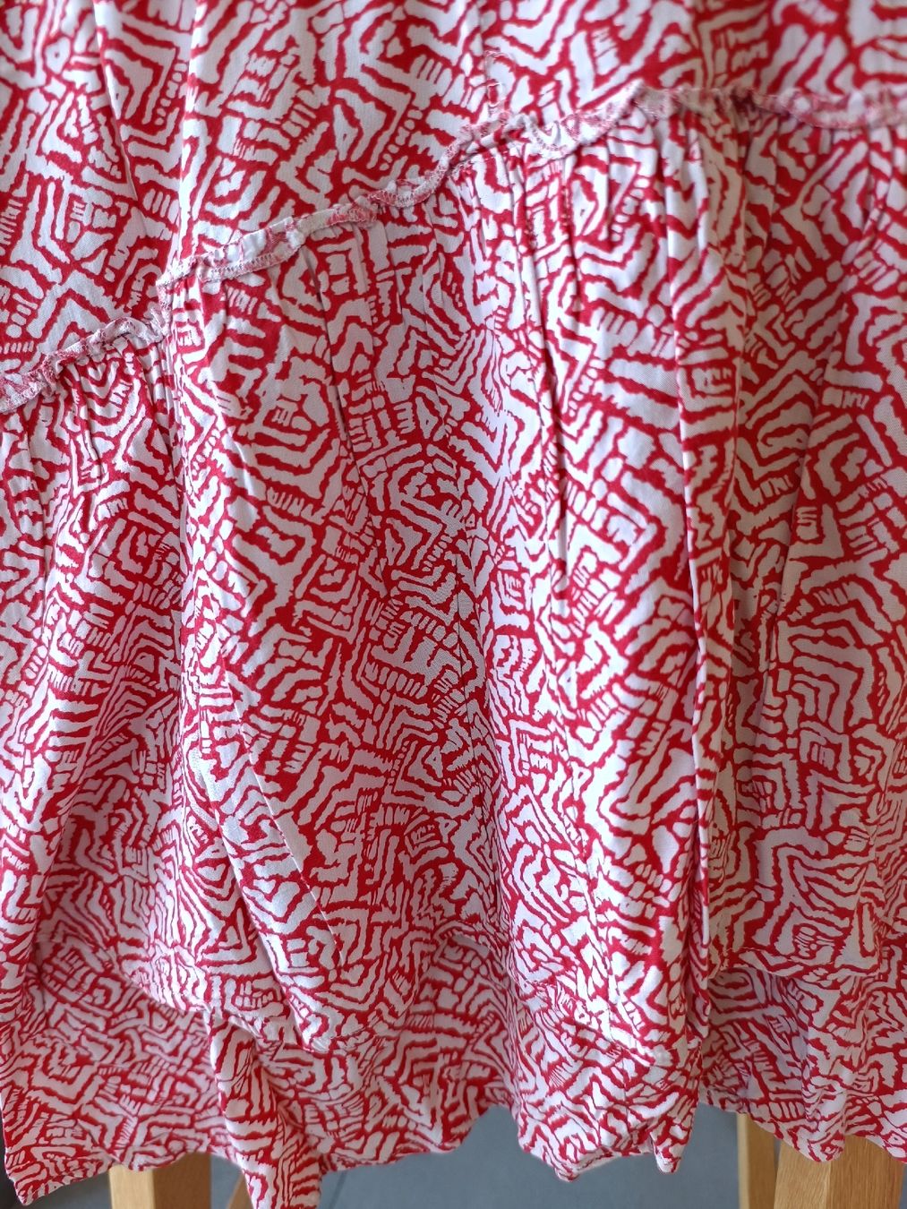 Promod Vestiti: Robe Promod sans manches rouge et blanc 40 – Usato da Genève venduto da Brachiopode 5