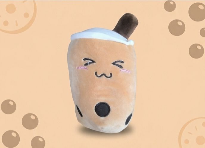 Puppen: Peluche bubble tea 24cm avec marquage CE – Neu und originalverpackt aus Echandens von Sebounet 1
