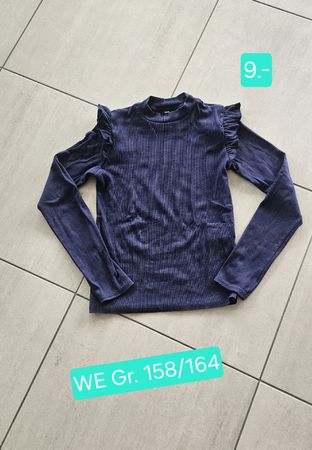 Langarmshirt WE dunkelblau Grösse 158/164