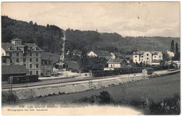 Cossonay - Bahnhof/Gare + Funiculaire / Standseilbahn