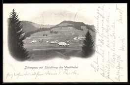 AK Schangnau, Südabhang des Wachthubel