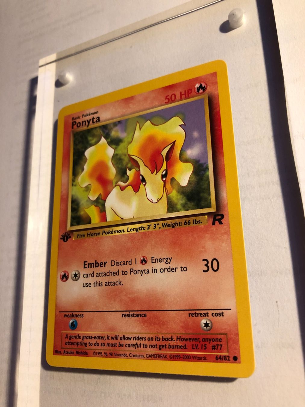 Carte collezionabili: Ponyta 1st Team Rocket - MINT - ab 1.- – Usato da Giubiasco venduto da dan_pr8b 2