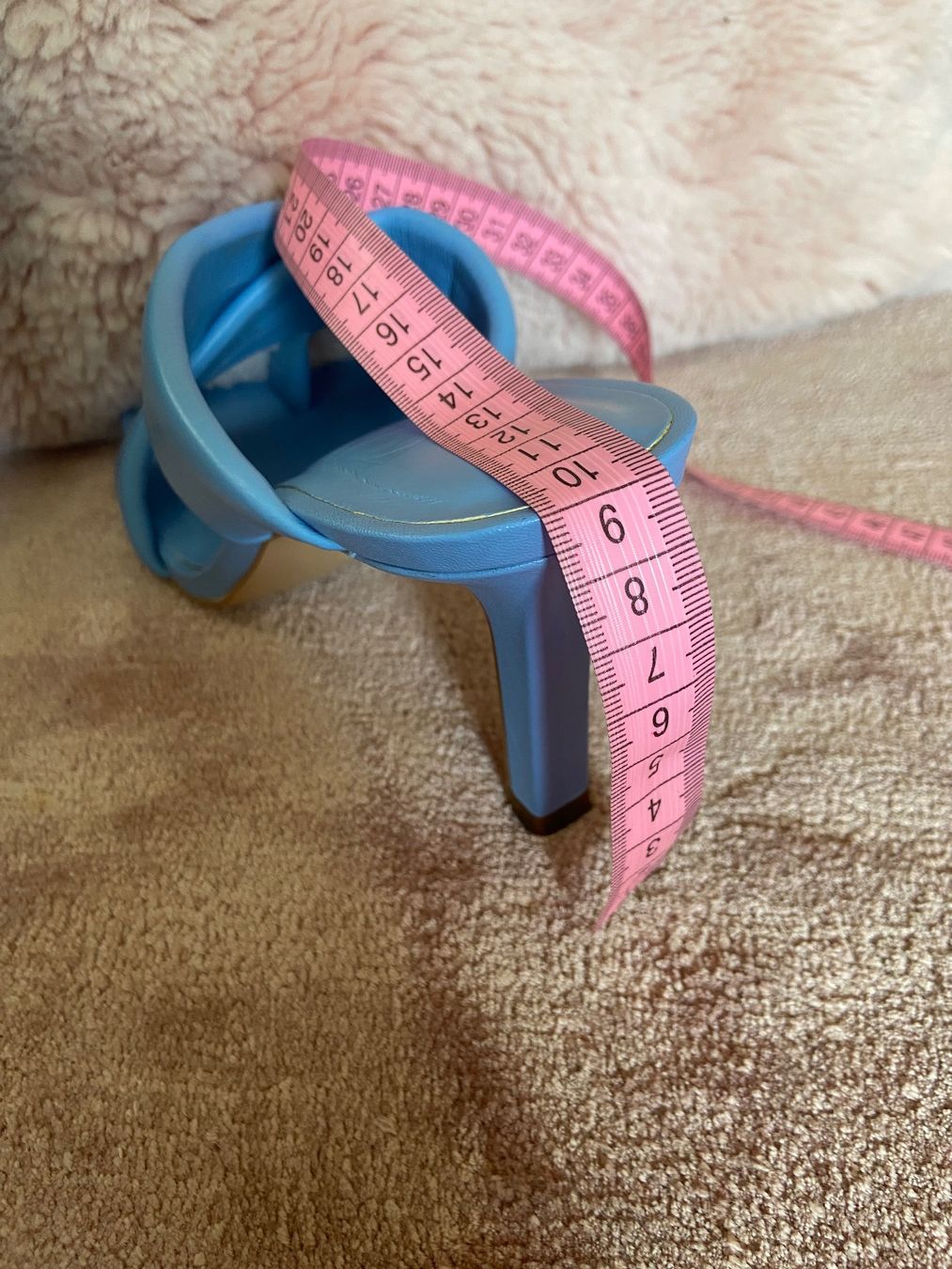 Zara Scarpe da donna: Blaue Leder Sandaletten Gr.40 Absatz 9 cm – Usato da Ostermundigen venduto da Natalia1973 2