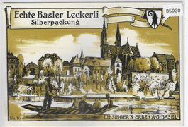 Echte Basler Leckerli Werbung - Basel