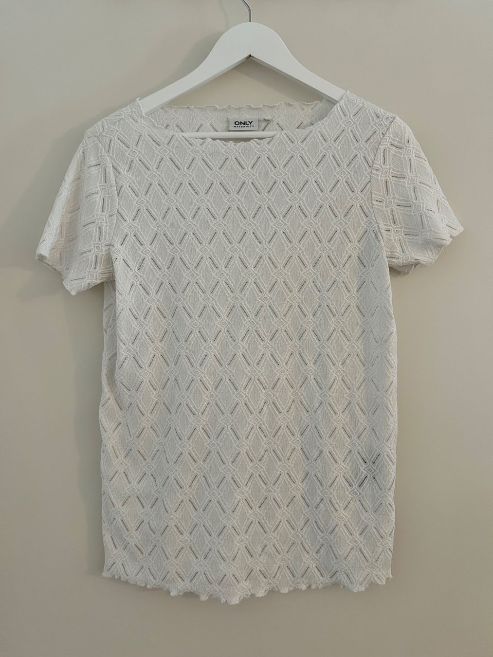 Only Top: Umstandstop Shirt weiss – Nuovo (secondo la descrizione) da Zürich venduto da predisha