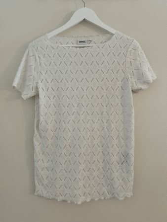 Umstandstop Shirt weiss