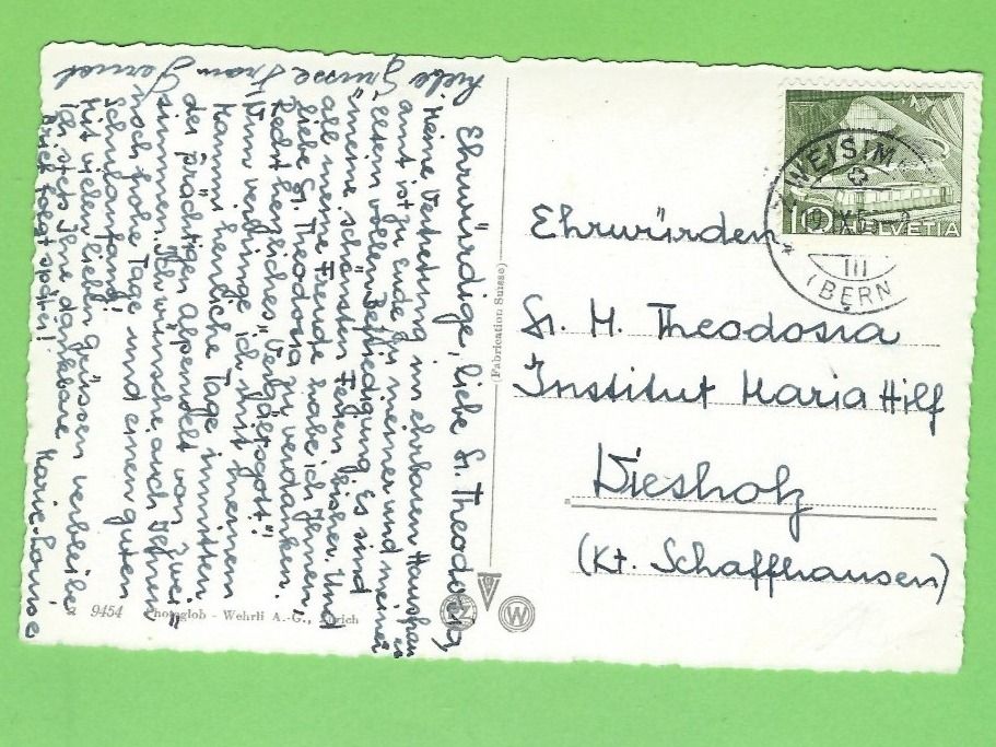 Cartoline postali: Grimsel-Hospitz und Finsteraarhorn – Nuovo (secondo la descrizione) da Zürich venduto da t24_de 1