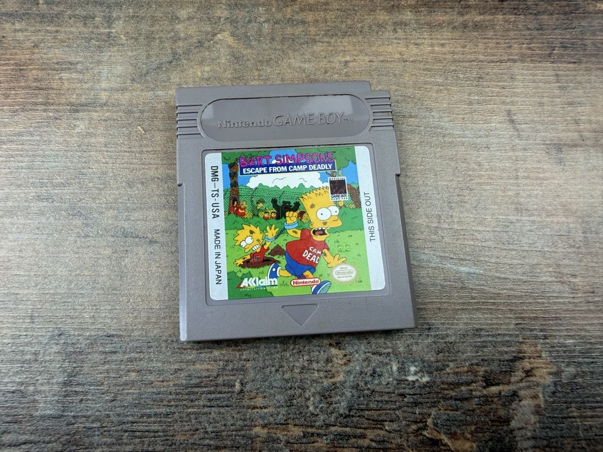 Spiele: The Simpsons Escape from Camp Deadly Nintendo Game Boy – Gebraucht aus Hallau von R.R.91
